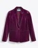 Blazer in Crimson Velvet sold by Draper James
