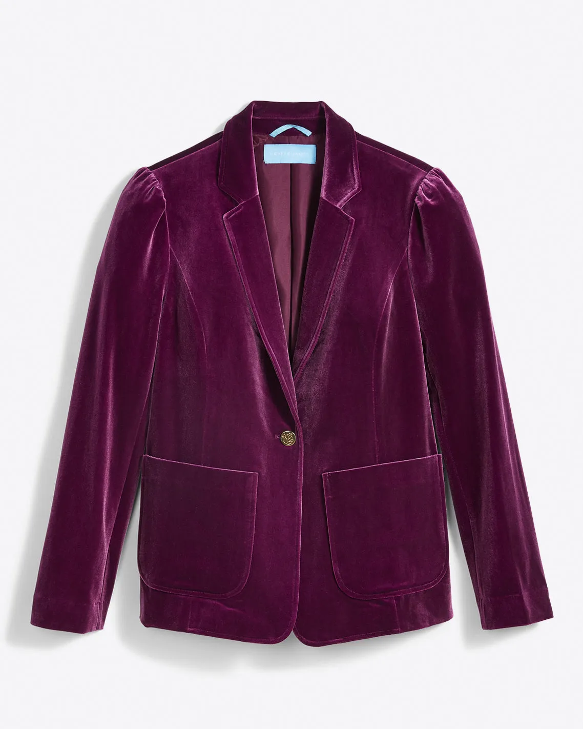 Blazer in Crimson Velvet sold by Draper James product image thumbnail 2
