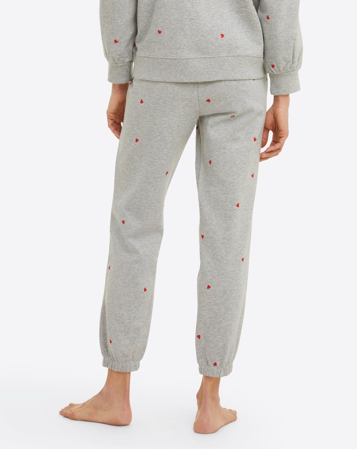 Bobbie Sweatpants in Printed Hearts sold by Draper James product image thumbnail 3