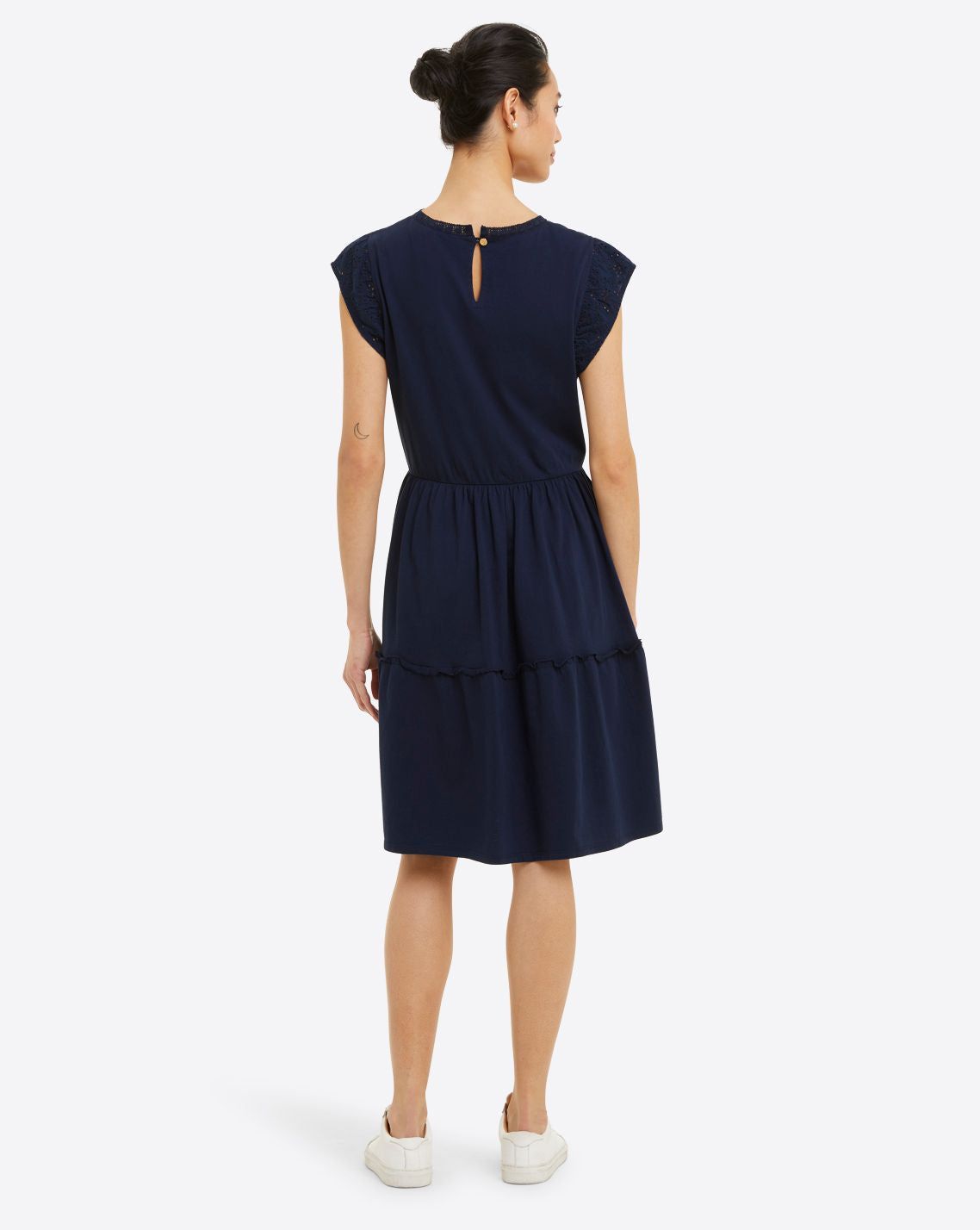 Knit Eyelet Dress sold by Draper James product image thumbnail 3