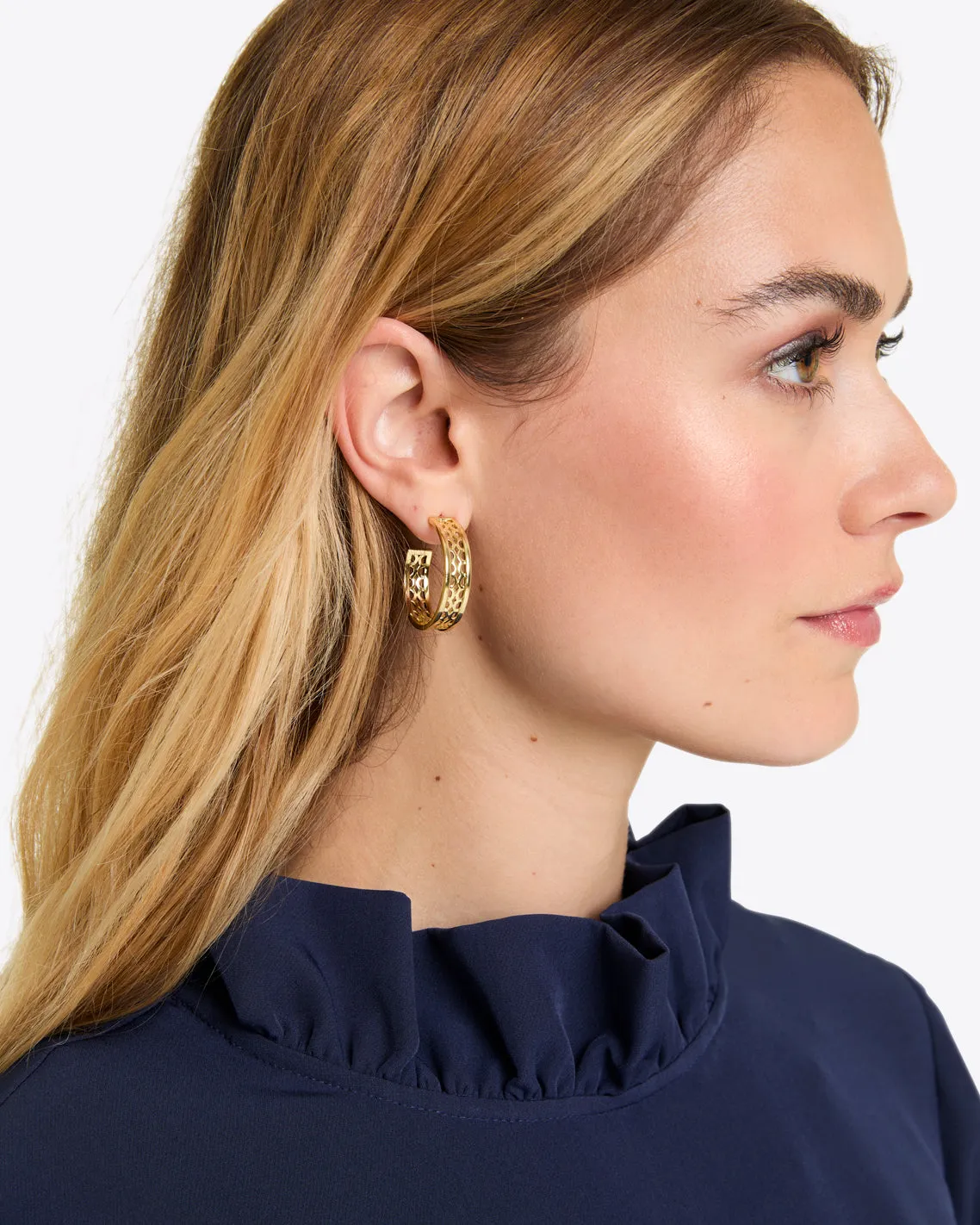 Cutout Hoops sold by Draper James product image thumbnail 2