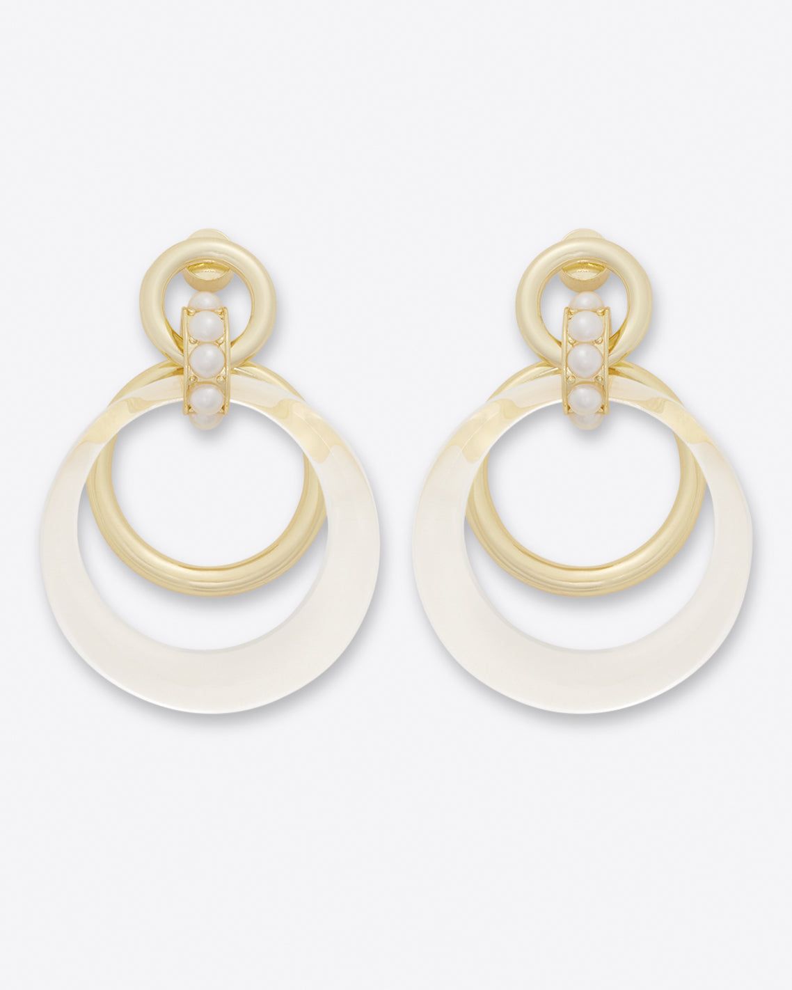 Resin Hanging Hoops sold by Draper James