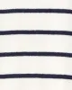 Striped Quarter Zip Sweater in Mariner Stripe sold by Draper James