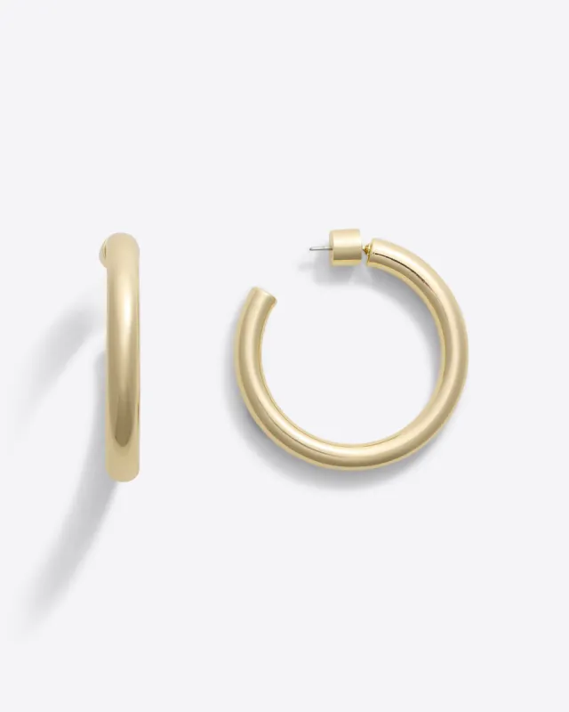 Thick Hoops sold by Draper James