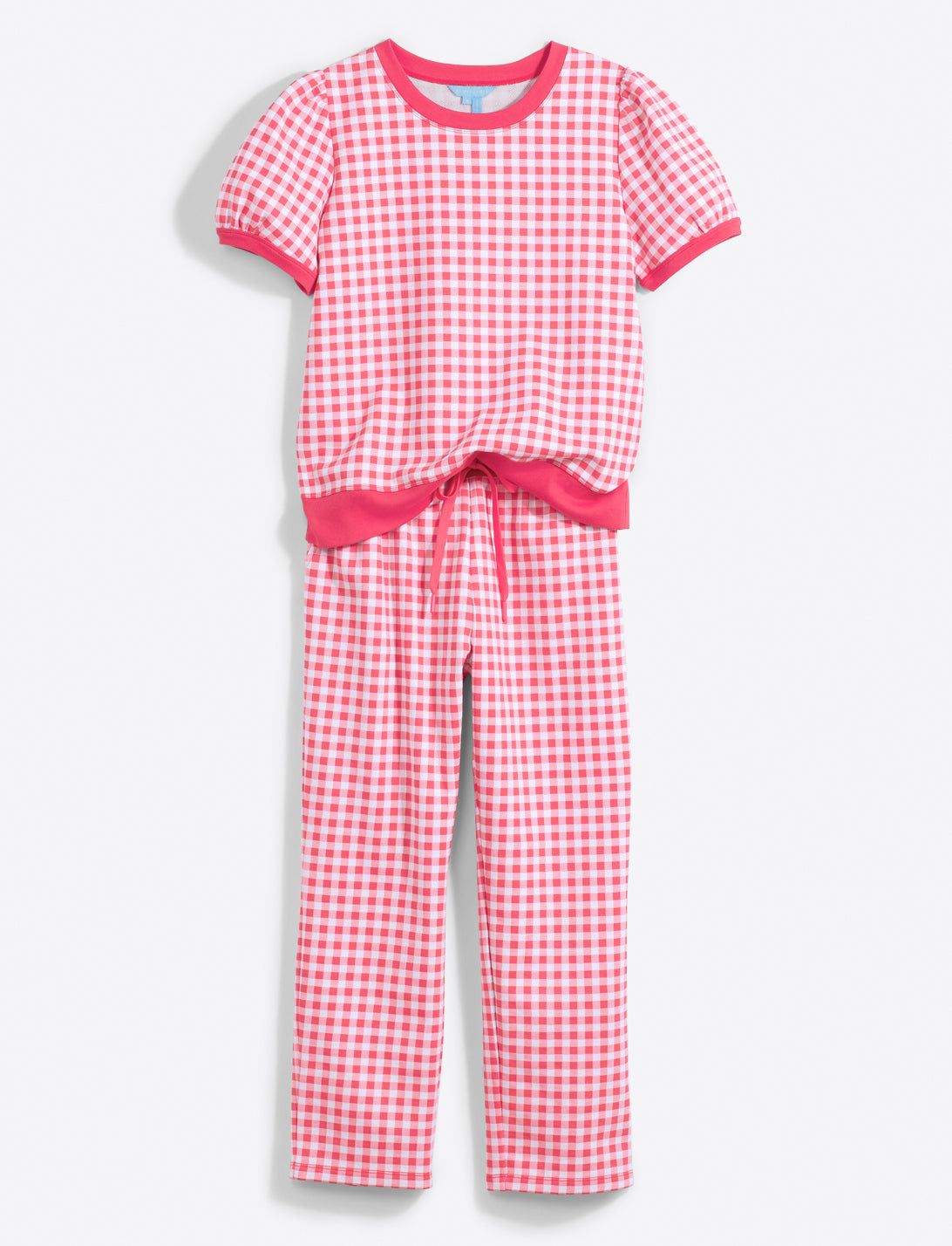 Natalie Short Sleeve Sweatshirt in Gingham sold by Draper James product image thumbnail 5