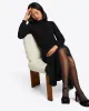 Knit Turtleneck in Black sold by Draper James
