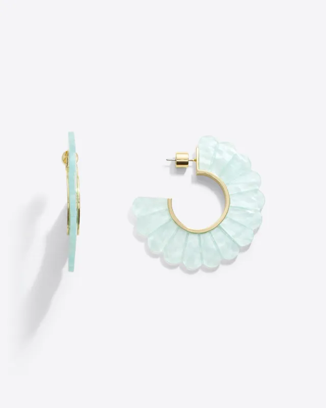 Scallop Hoops sold by Draper James
