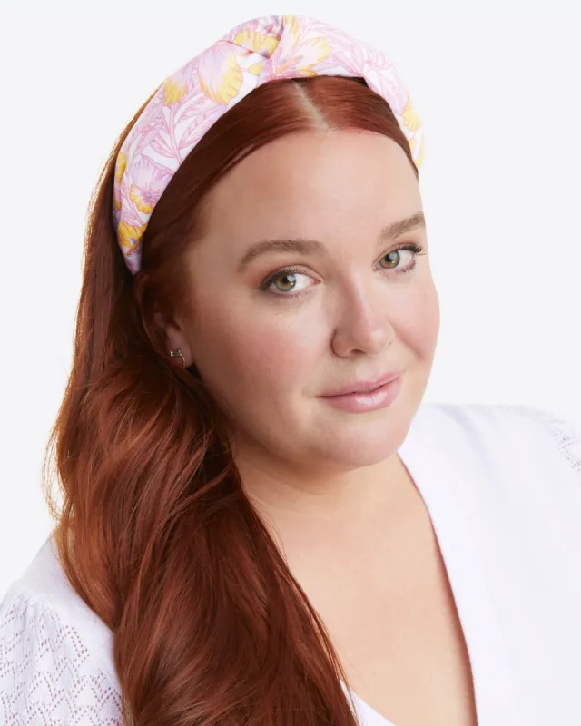 Knot Headband in Lily Floral sold by Draper James