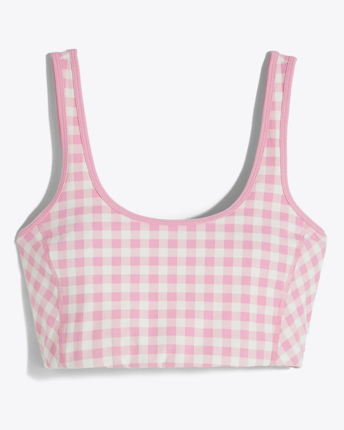 Sports Bra in Pink Gingham sold by Draper James product image thumbnail 2