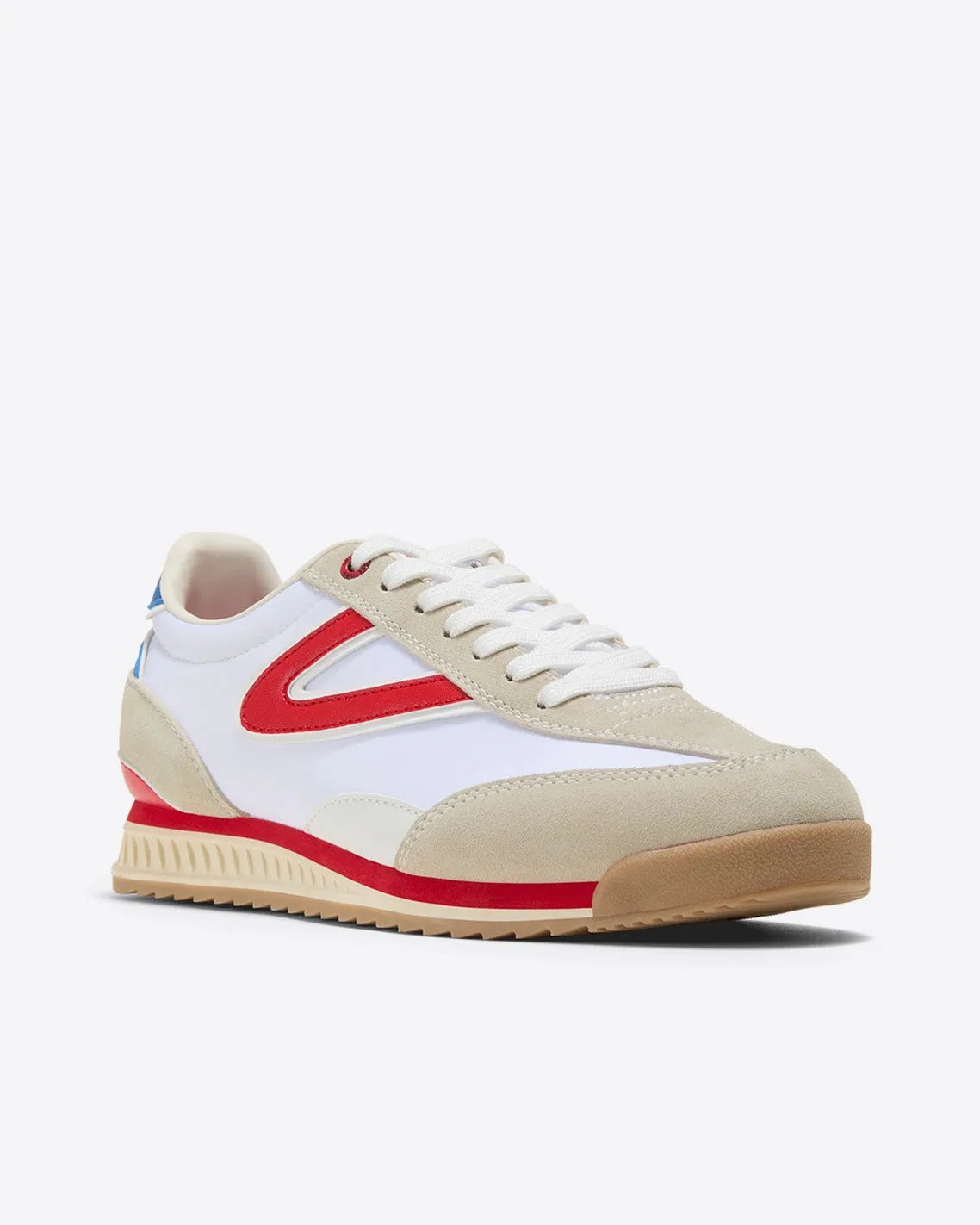 DJ x Tretorn Rawlins Elite in Red sold by Draper James