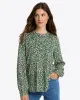 Evangaline Long Sleeve Top in Gauzy Cotton sold by Draper James