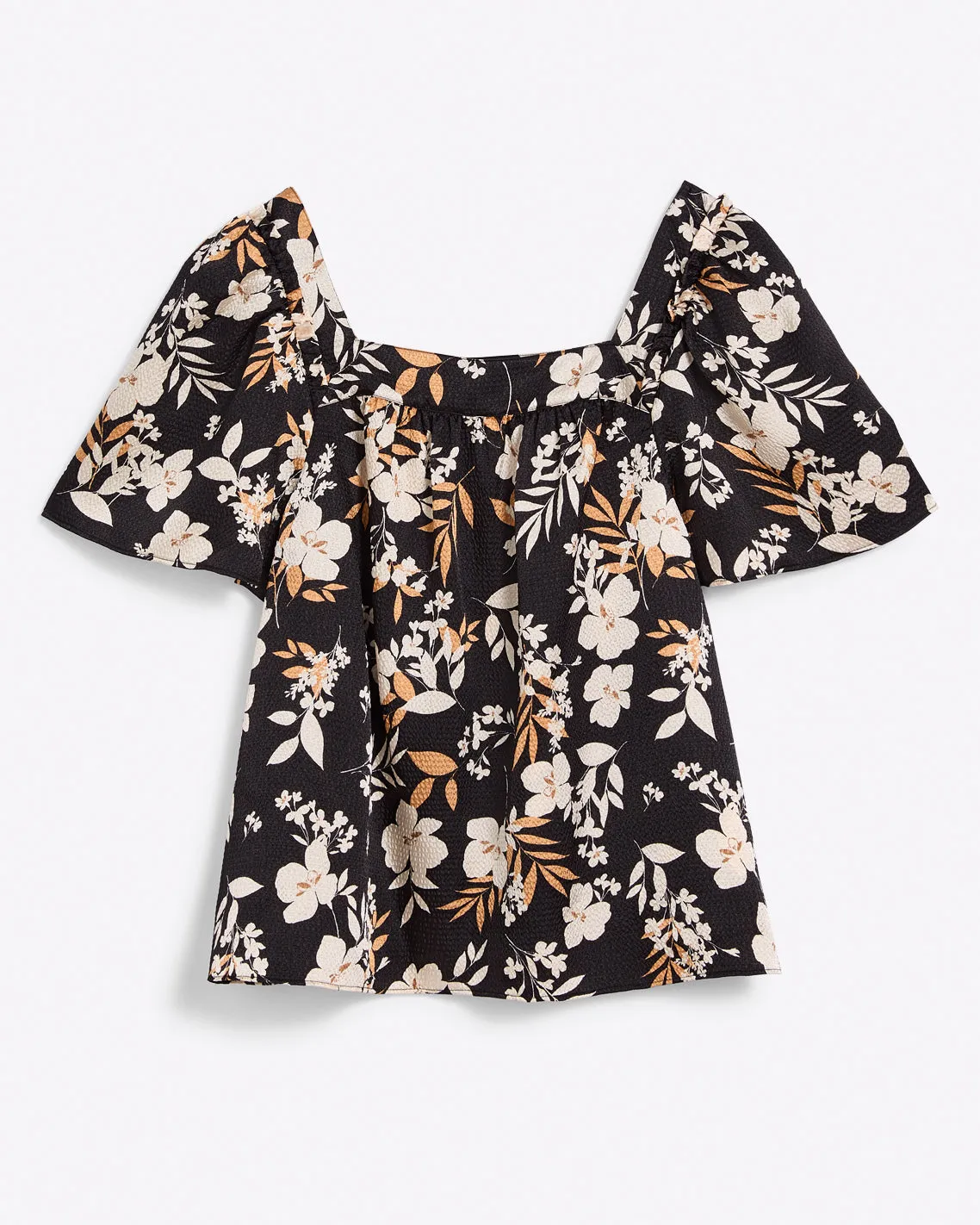 Maren Top in Midnight Magnolia sold by Draper James product image thumbnail 2