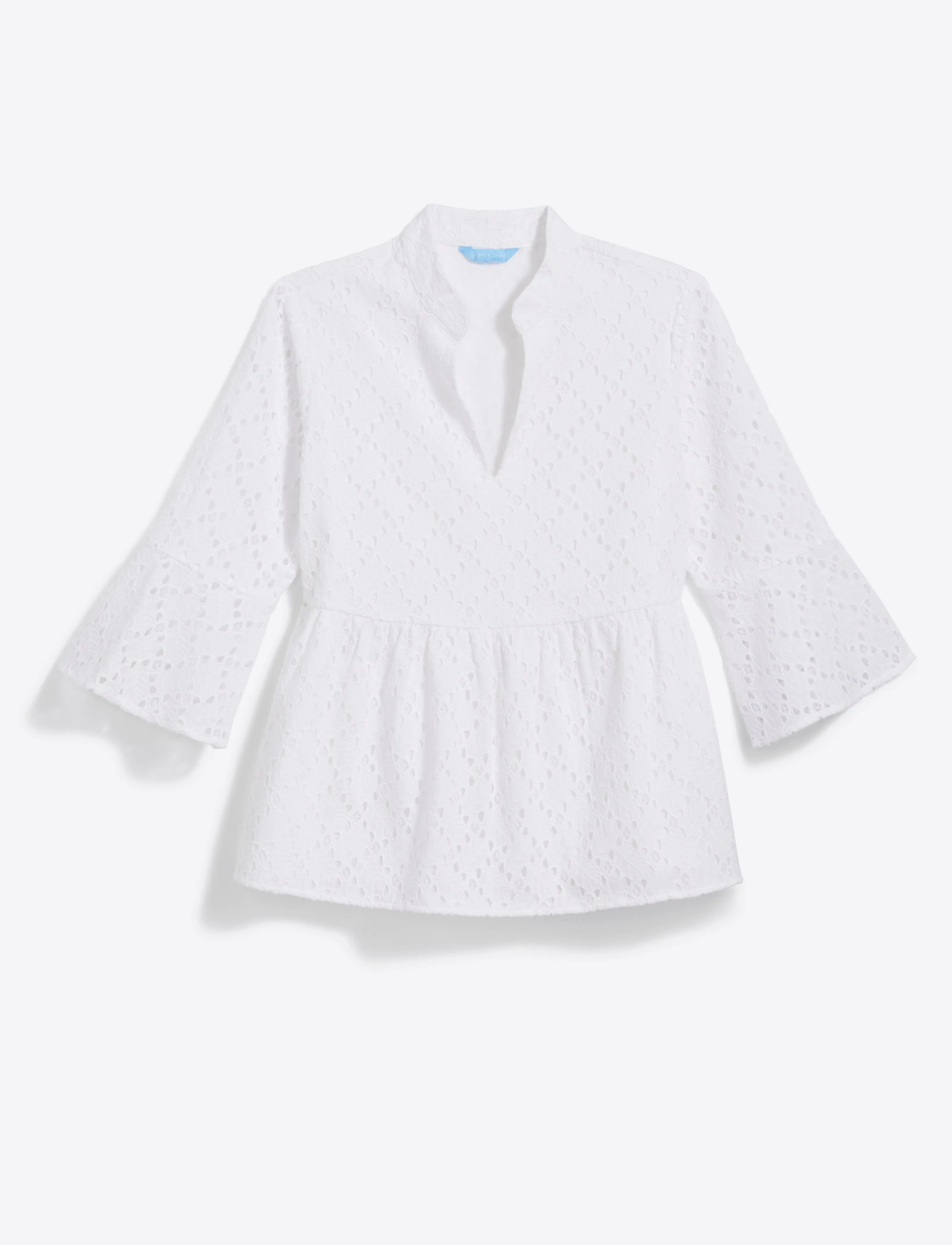 Maya Top in Eyelet sold by Draper James product image thumbnail 4