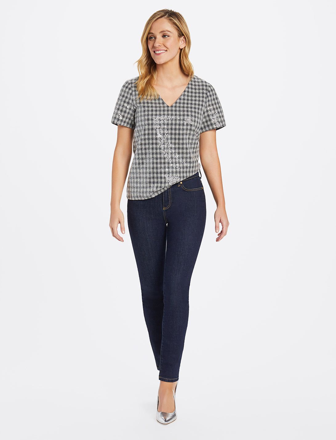 Collection Sequin Top sold by Draper James product image thumbnail 3