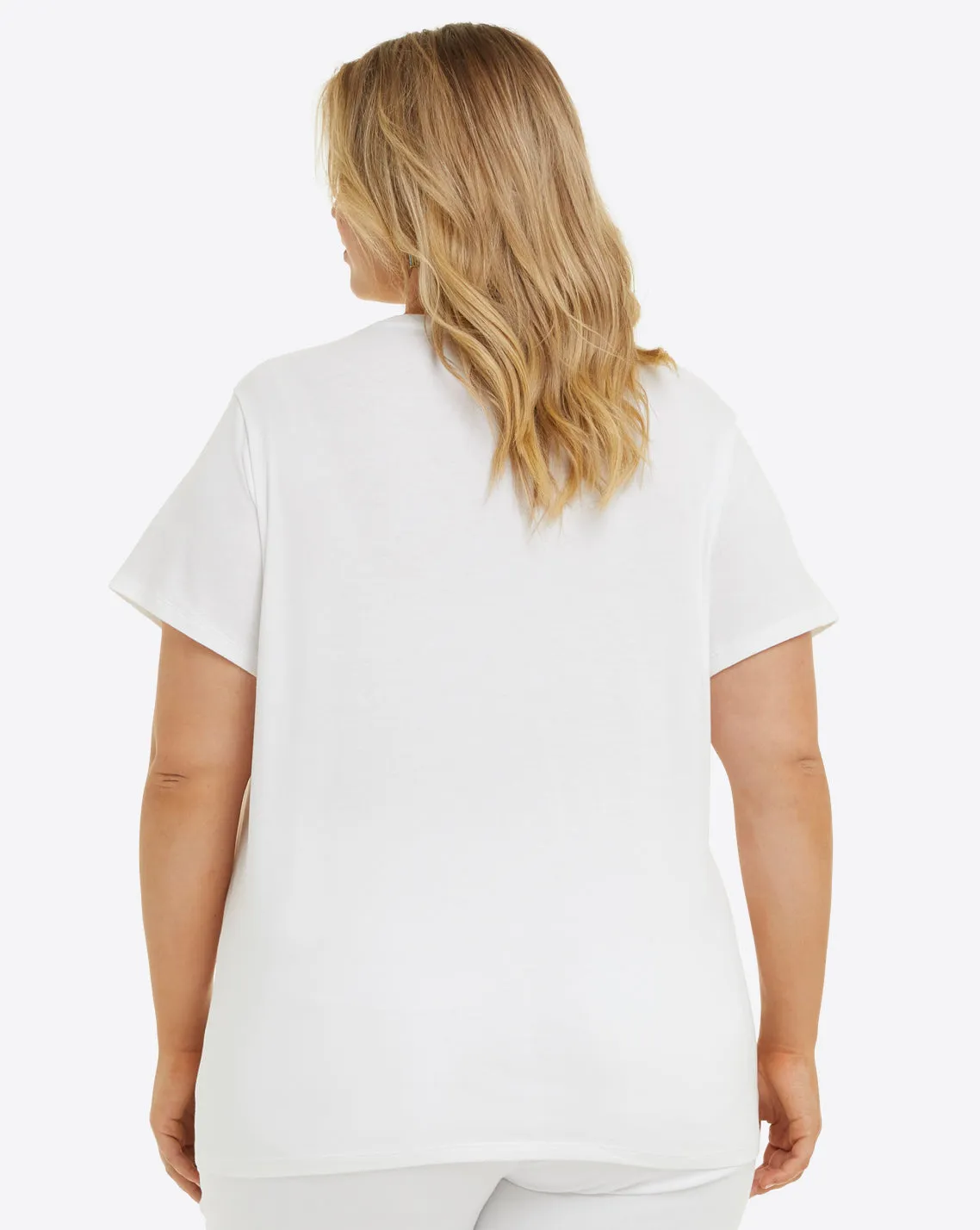 What Would Dolly Do Rainbow T-Shirt sold by Draper James product image thumbnail 5