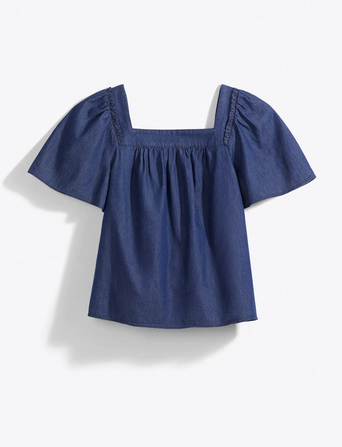 Maren Top in Chambray sold by Draper James product image thumbnail 4