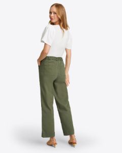 Utility Pant in Green sold by Draper James