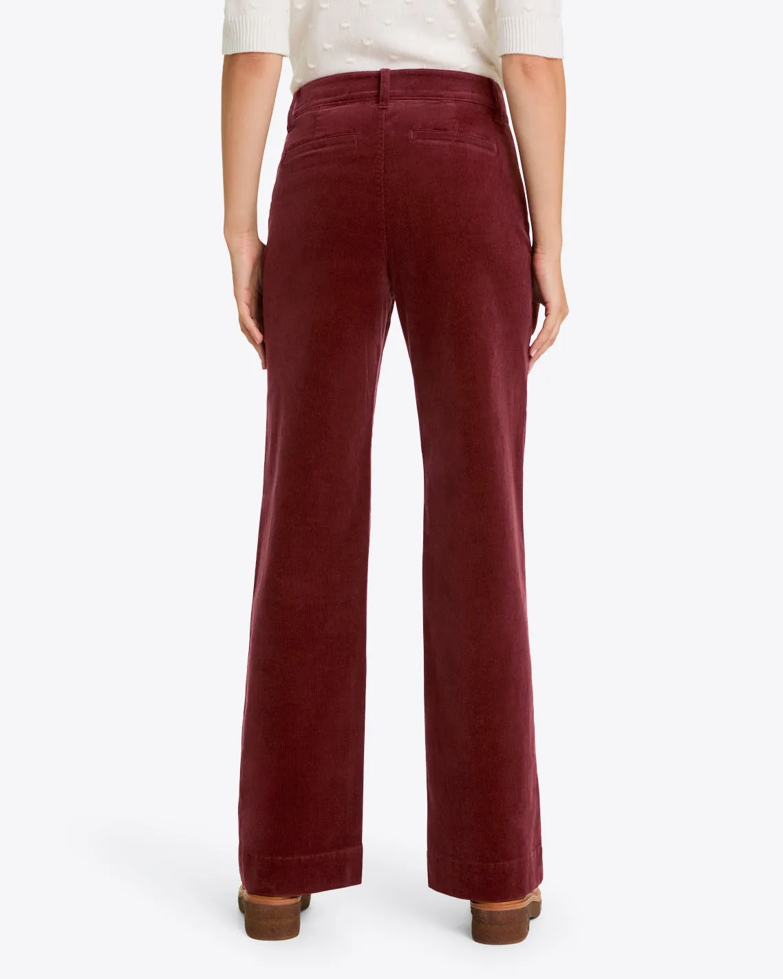 Patch Pocket Corduroy Wide Leg Pant sold by Draper James product image thumbnail 2