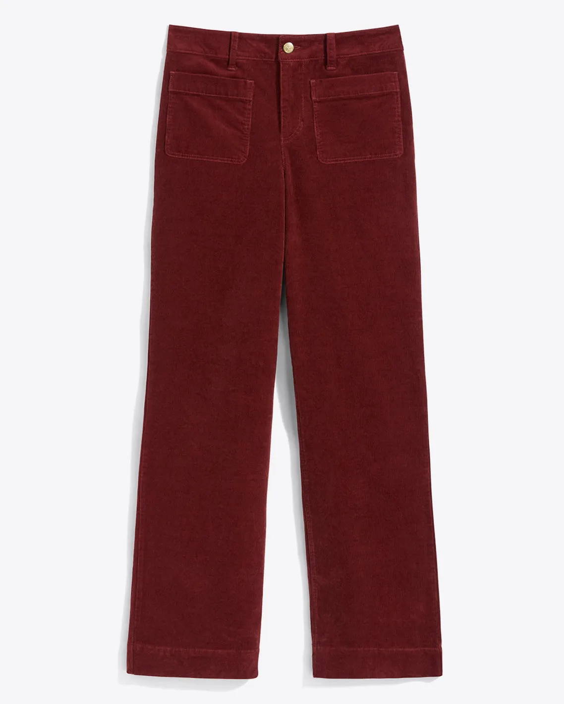 Patch Pocket Corduroy Wide Leg Pant sold by Draper James product image thumbnail 3