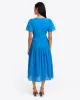 Mia Midi Dress in Eyelet sold by Draper James