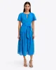 Mia Midi Dress in Eyelet sold by Draper James