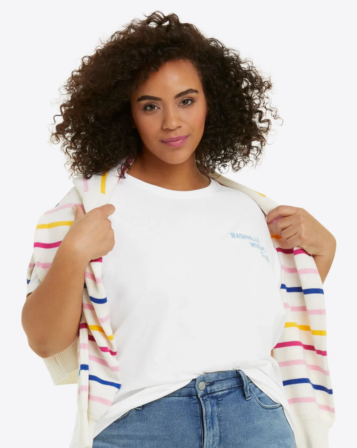 Nashville Music Club T-Shirt sold by Draper James product image thumbnail 3