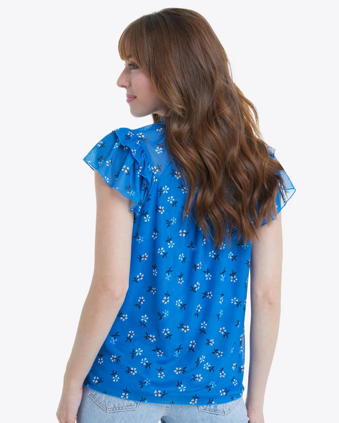 Raelynn Top in Daisy sold by Draper James product image thumbnail 3