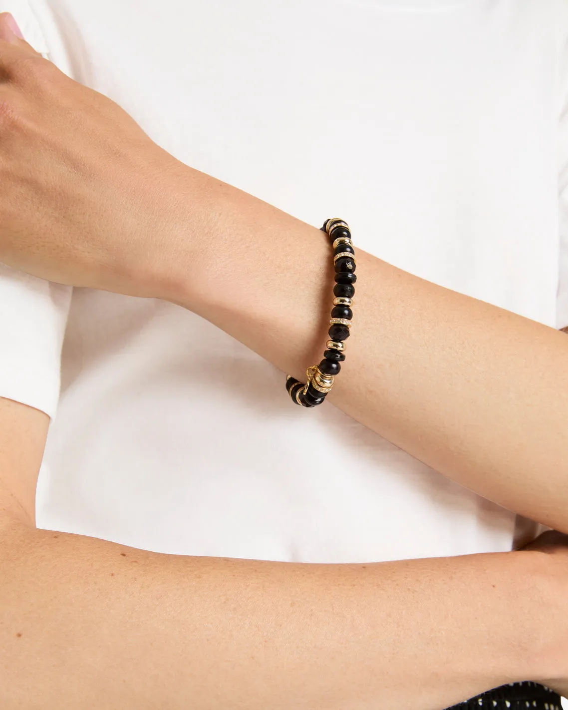 Stretch Bracelet in Black sold by Draper James product image thumbnail 2