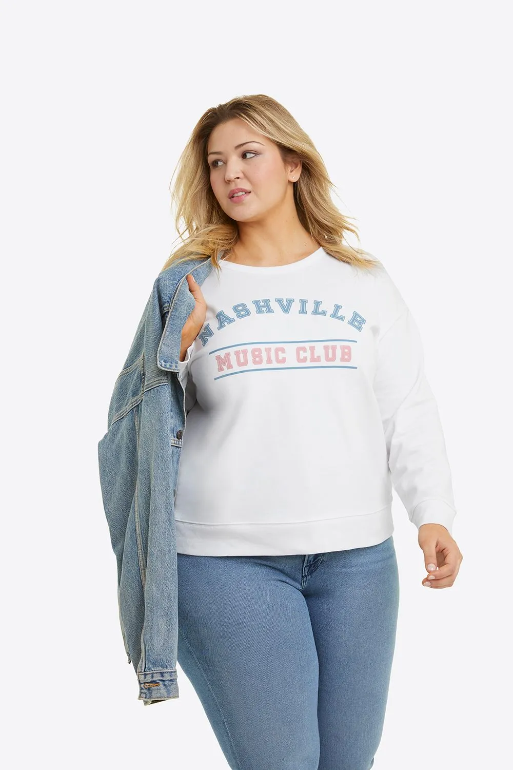 Nashville Music Club Sweatshirt sold by Draper James