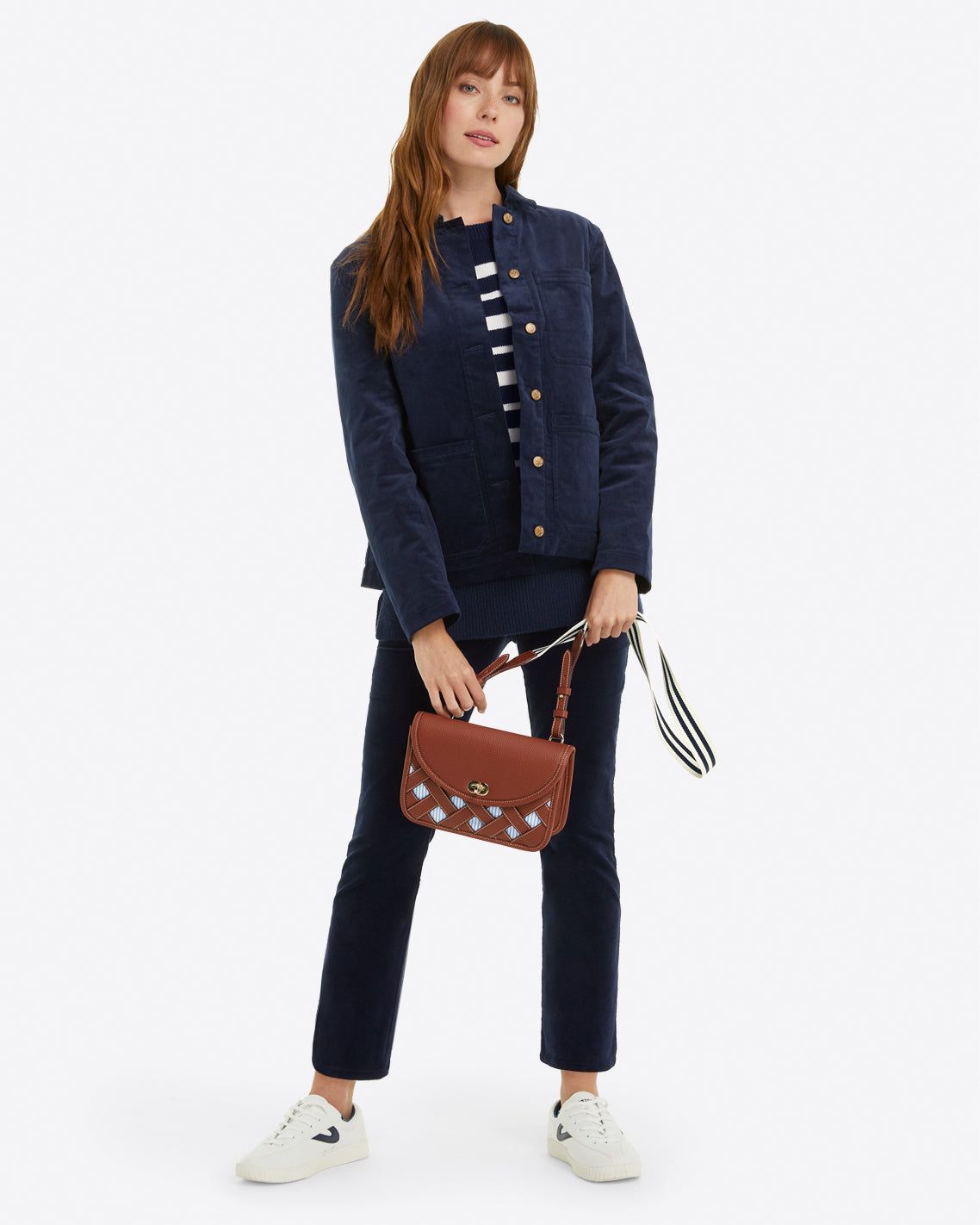 Bootcut Pants in Micro Corduroy sold by Draper James product image thumbnail 5