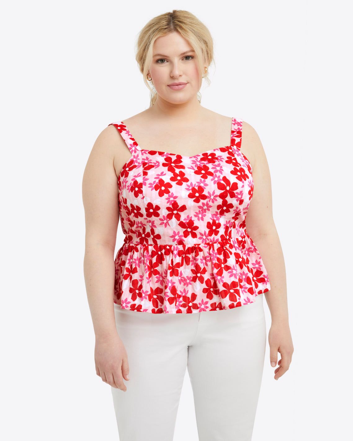 Martie Tie Back Top in Flying Daisies sold by Draper James product image thumbnail 4