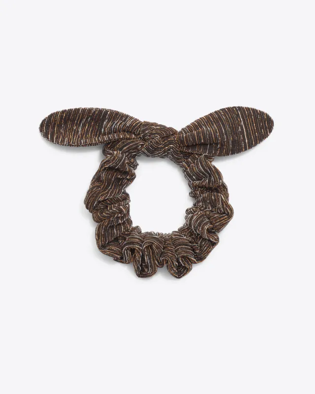 Lurex Knot Scrunchie sold by Draper James