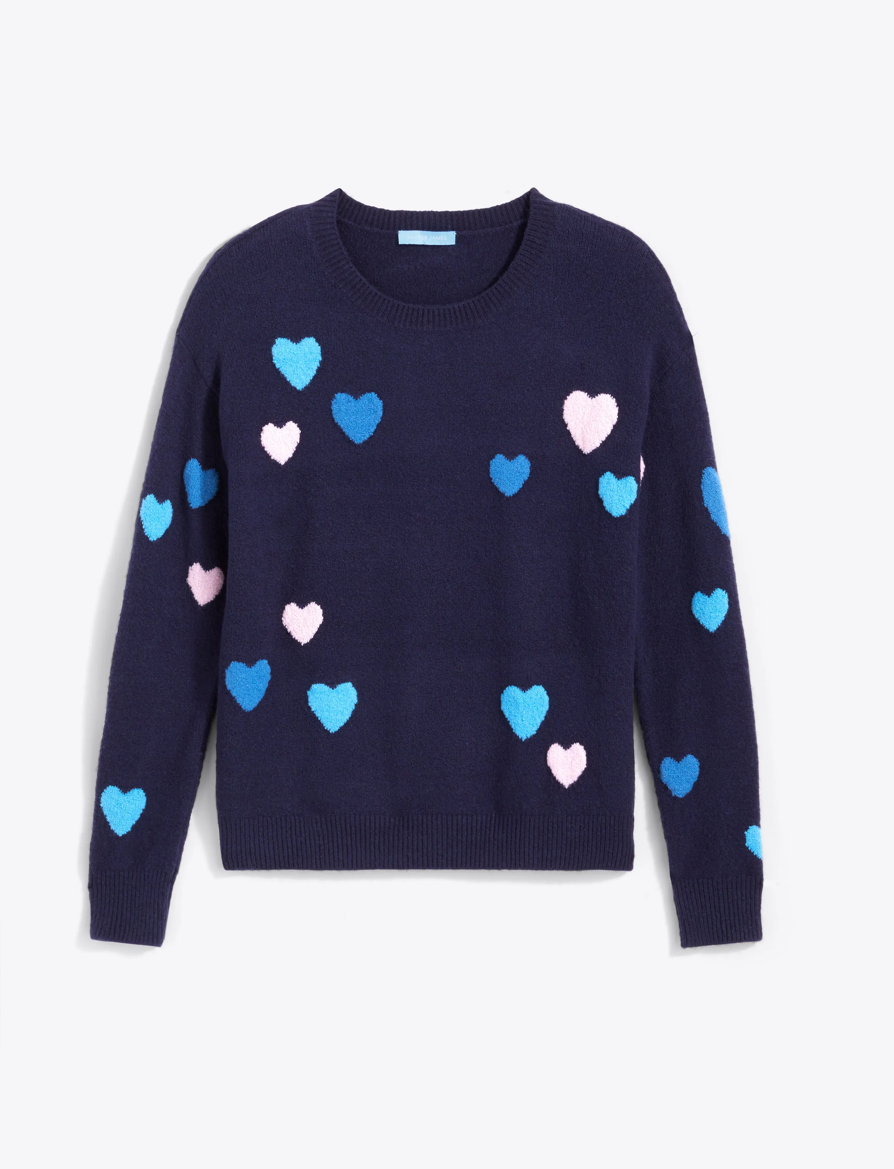 Multi Heart Crewneck Sweater sold by Draper James product image thumbnail 2