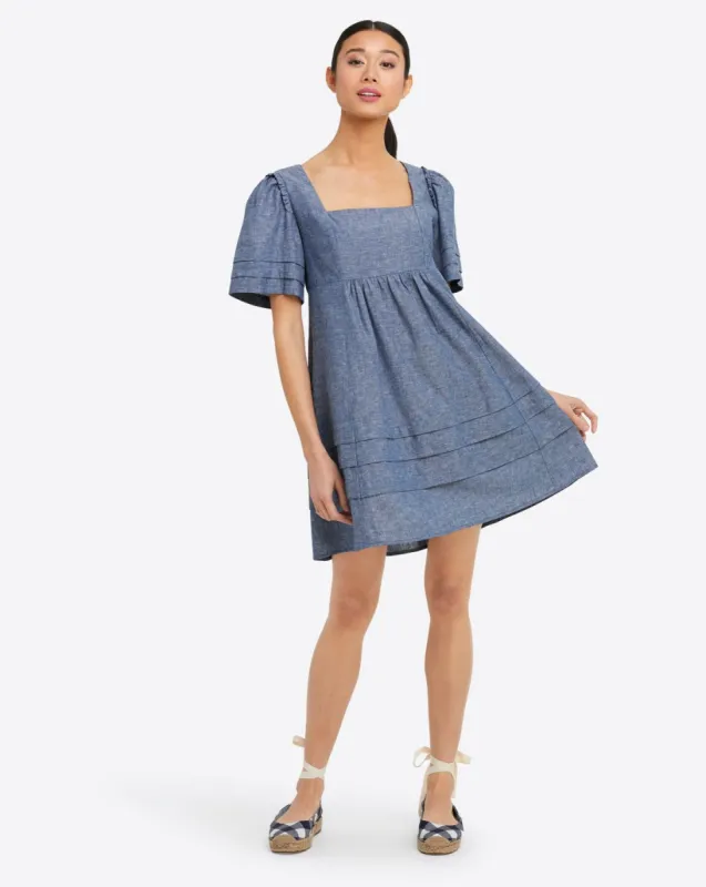 Chambray Babydoll Dress sold by Draper James