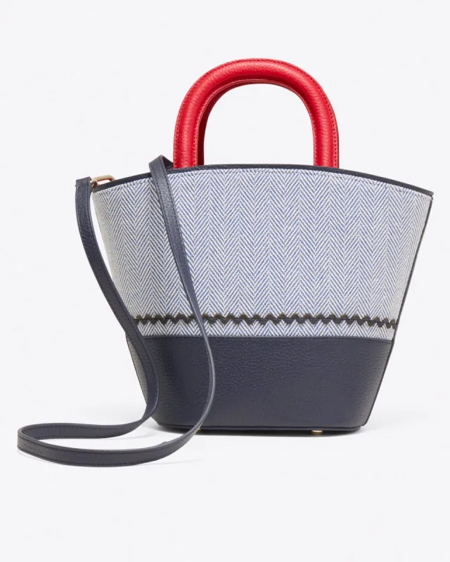 Brenda Bucket Tote sold by Draper James