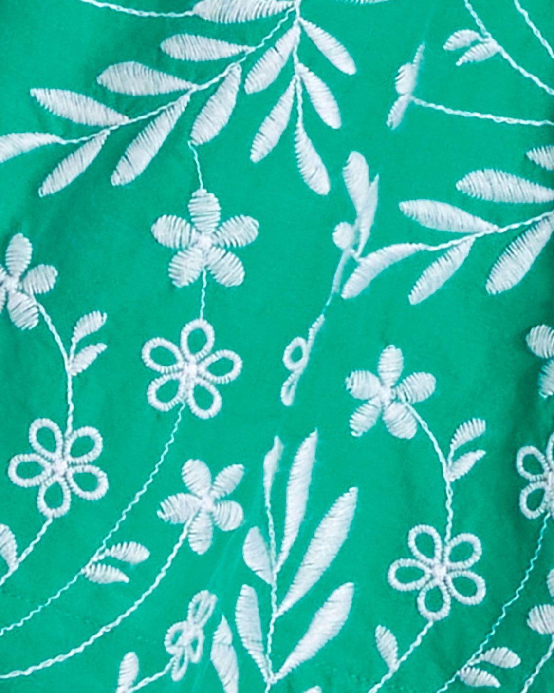 Melissa Babydoll Top in Embroidered Floral sold by Draper James product image thumbnail 5