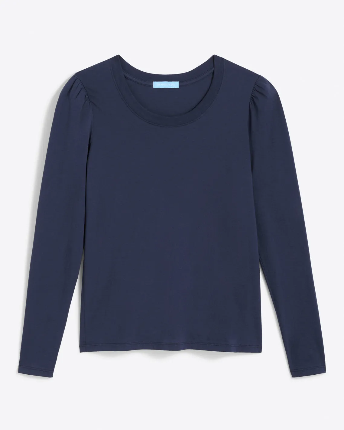 Long-Sleeve Easy Knit Top in Navy sold by Draper James product image thumbnail 2