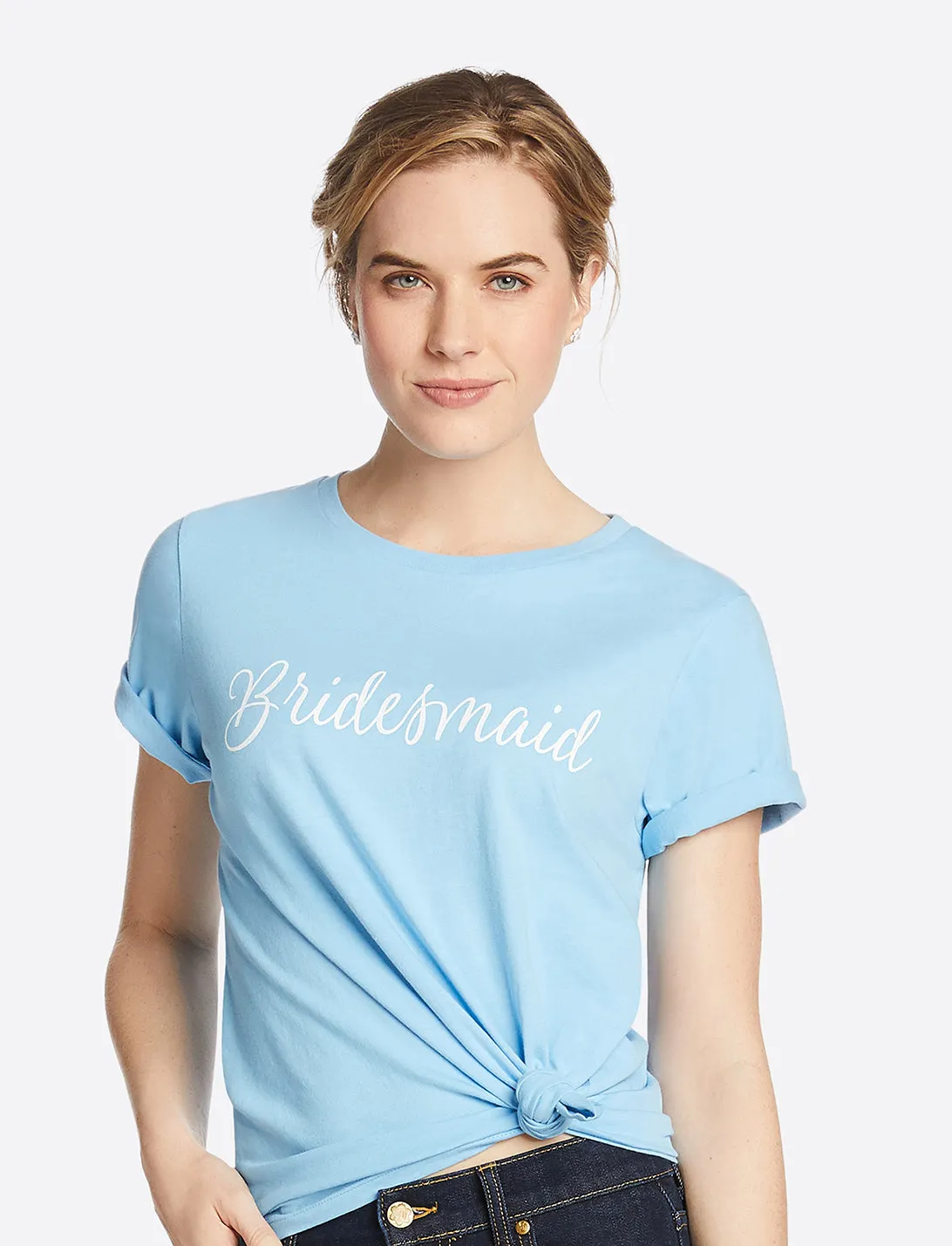 Bridesmaid Crewneck Tee sold by Draper James