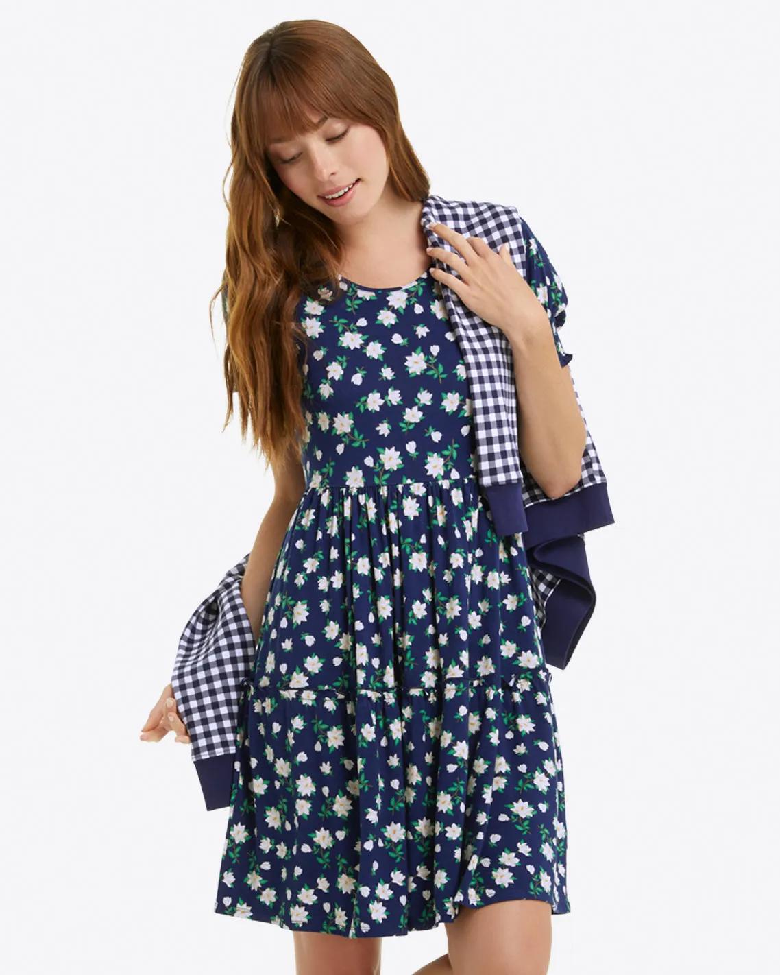 Lee Ann Dress in Magnolia sold by Draper James product image thumbnail 4
