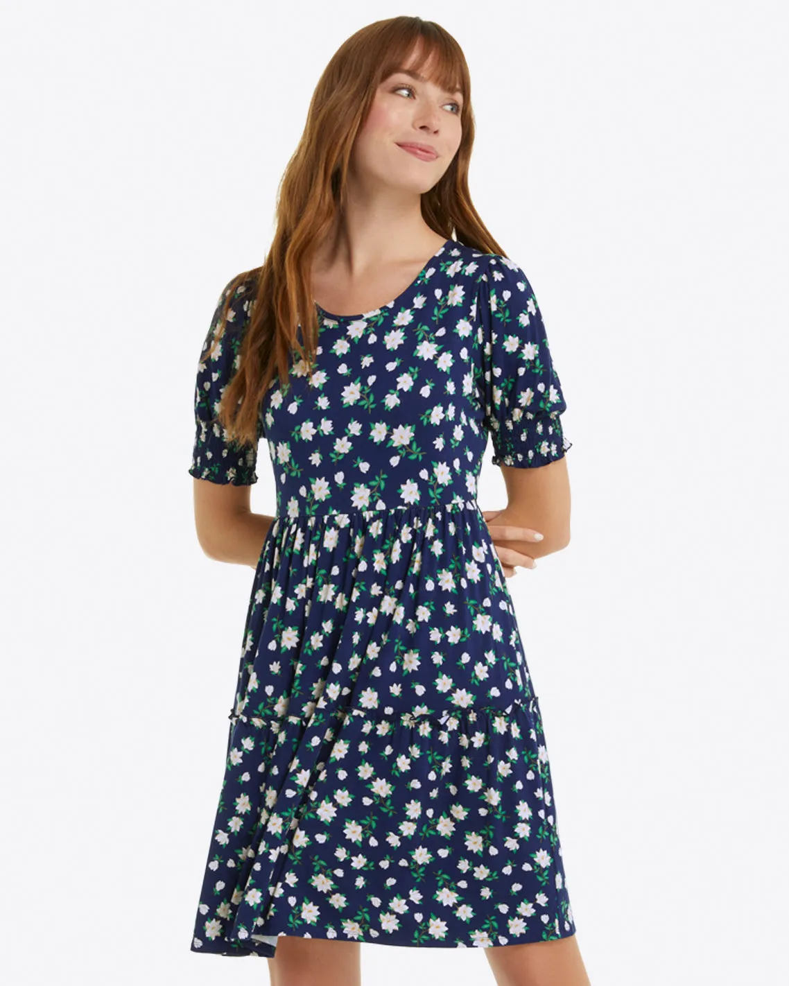 Lee Ann Dress in Magnolia sold by Draper James product image thumbnail 5