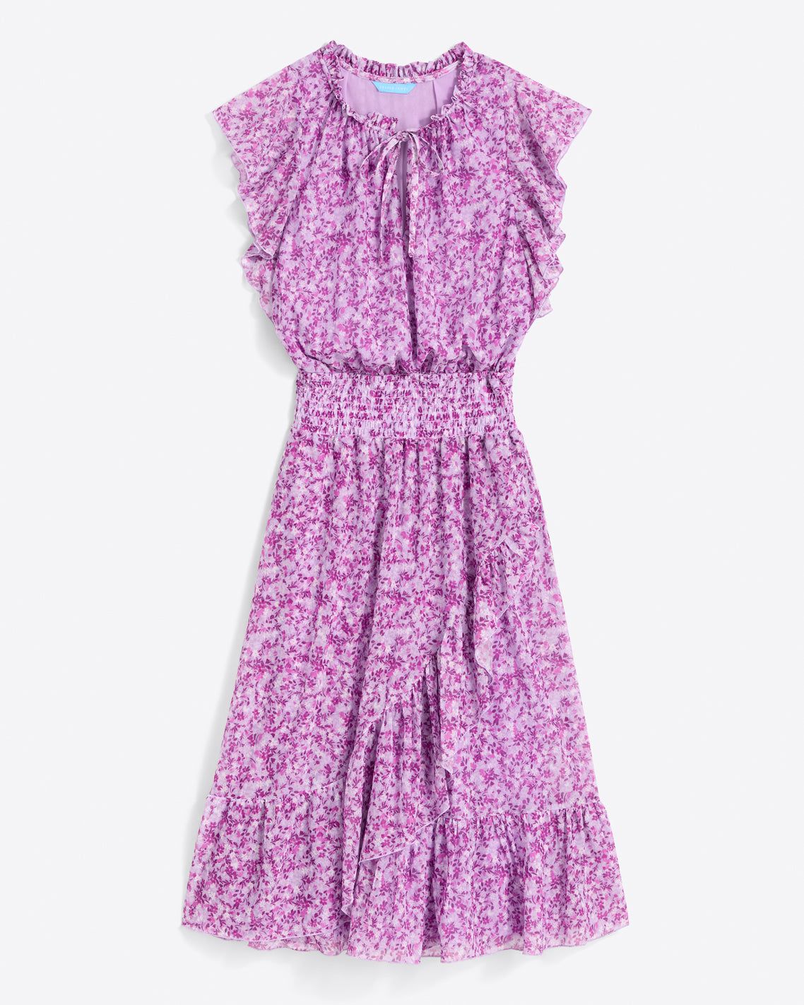 Mindy Dress in Lilac Floral sold by Draper James product image thumbnail 2