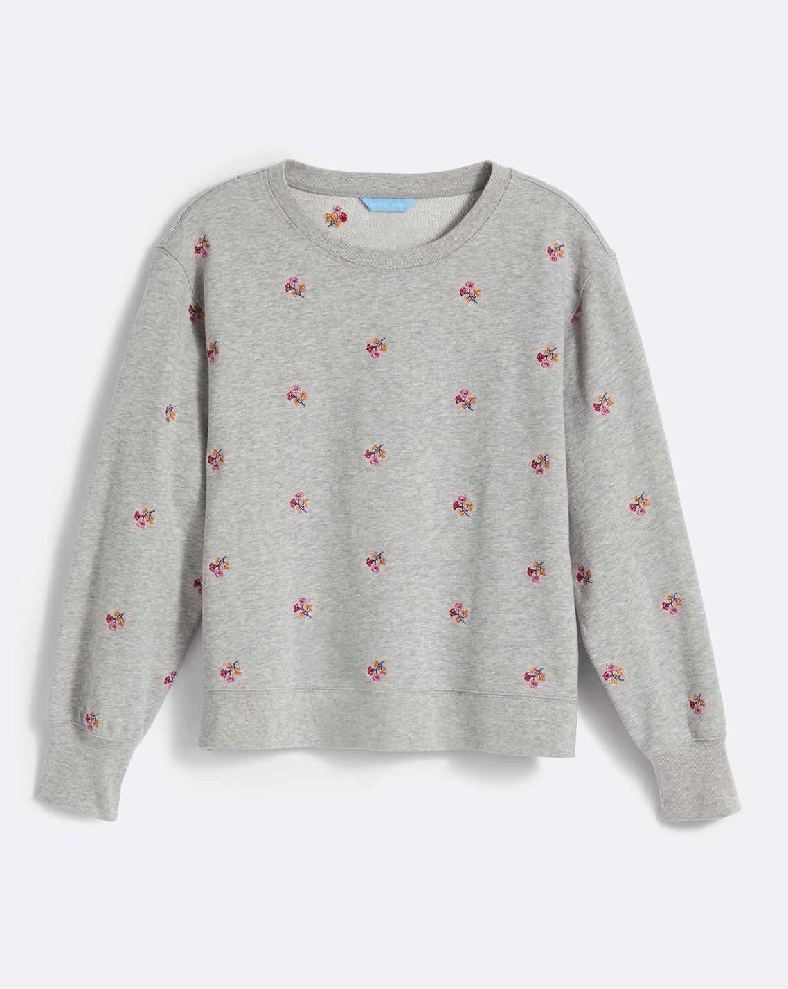 Gretchen Sweatshirt in Embroidered Viola sold by Draper James product image thumbnail 2