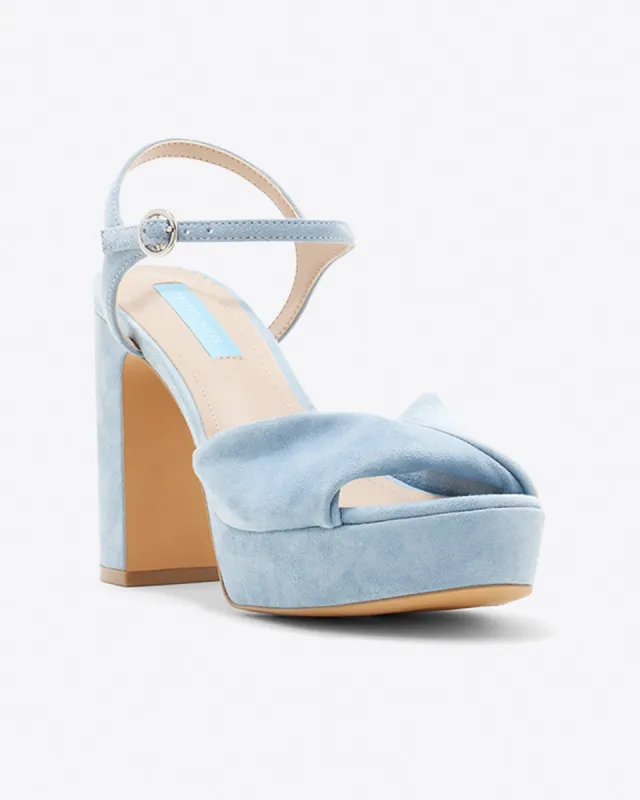 Paloma Platform in Light Blue sold by Draper James