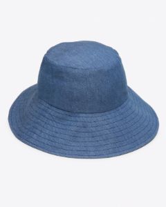 Reversible Chambray Bucket Hat sold by Draper James