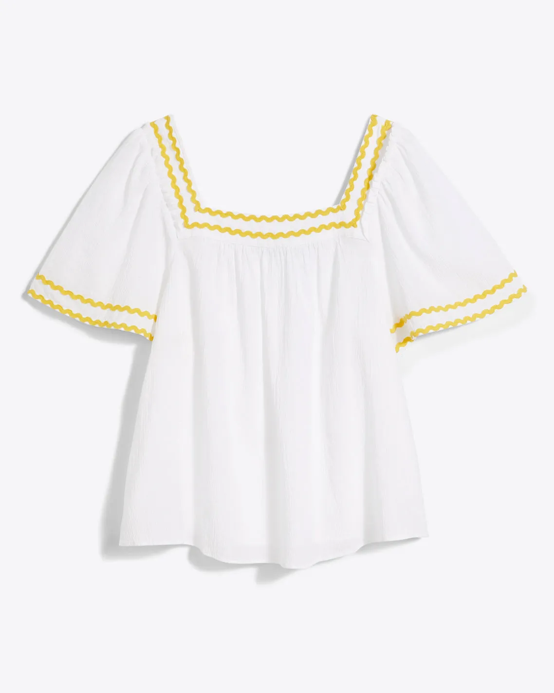 Maren Ric Rac Top sold by Draper James product image thumbnail 5