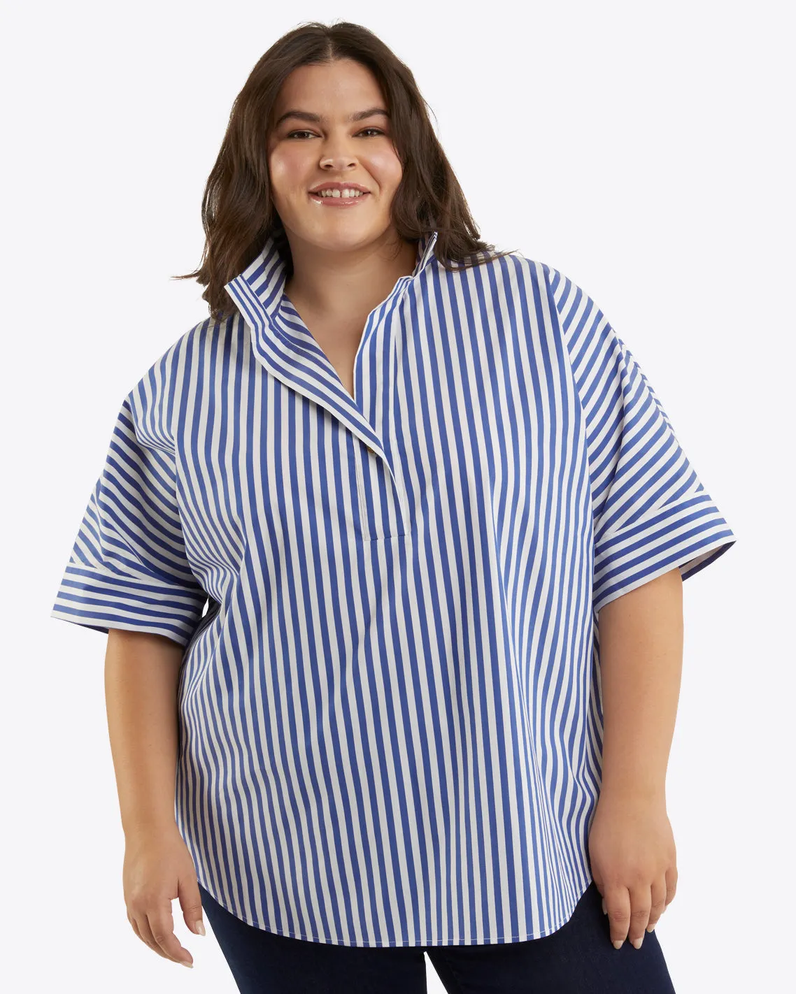 Logan Top in Poplin sold by Draper James product image thumbnail 3
