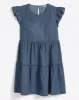 Flutter Sleeve Chambray Dress sold by Draper James
