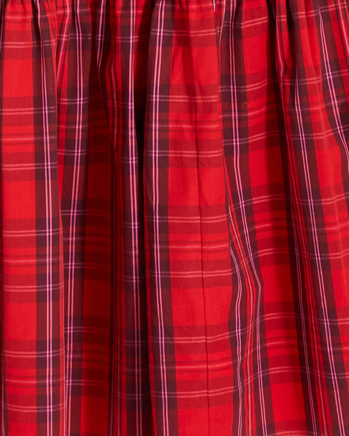 Maren Bow Back Top in Elle Plaid sold by Draper James product image thumbnail 5