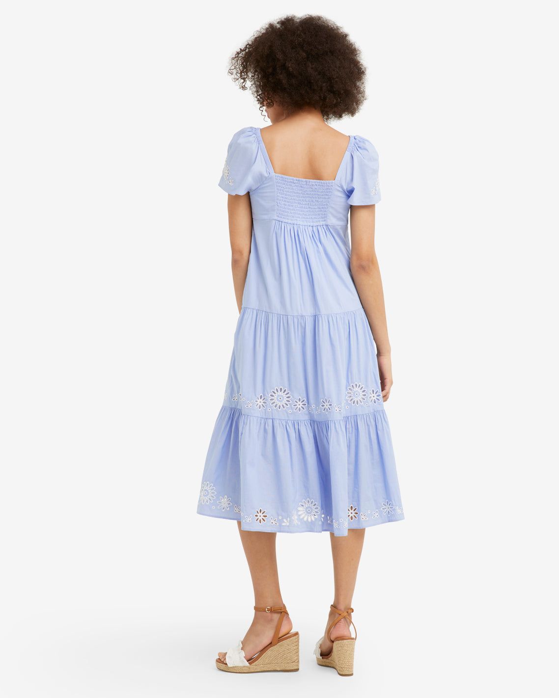 Emily Embroidered Midi Dress sold by Draper James product image thumbnail 3