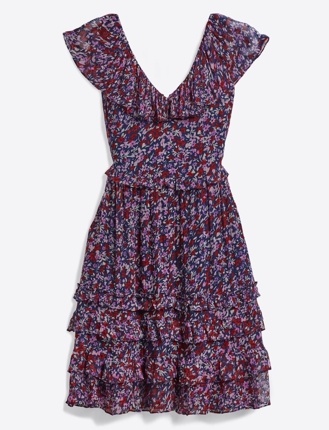 Fit & Flare Dress in Wispy Floral sold by Draper James product image thumbnail 2